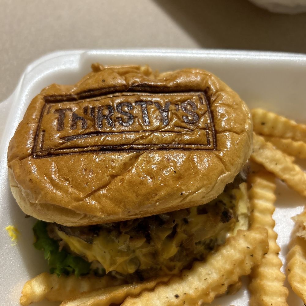 Thirsty’s Burgers - Philly burger - Burgers Near Me - Elkton, Virginia Thirsty’s Burgers - Philly burger - Burgers Near Me - Elkton, Virginia