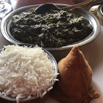 Tiffin Wynnewood - Lamb Saag, vegetable samosa, naan -$11 for lunch. - Indian Near Me - Wynnewood, Pennsylvania Tiffin Wynnewood - Lamb Saag, vegetable samosa, naan -$11 for lunch. - Indian Near Me - Wynnewood, Pennsylvania