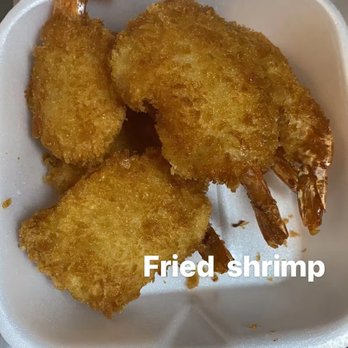 Ming kitchen - fried shrimp in a styrofoam container - Chinese Near Me - Hendersonville, Tennessee