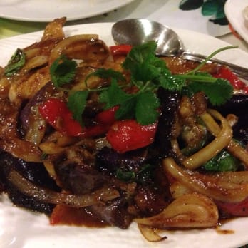 Eat At Thai - Eggplant talapia (very spicy) - Thai Near Me - Berkeley, California Eat At Thai - Eggplant talapia (very spicy) - Thai Near Me - Berkeley, California