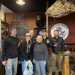 New friends at Skagway Spirits. Great spirits, drinks and even better people! New friends at Skagway Spirits. Great spirits, drinks and even better people!