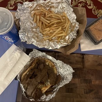 Gyroz - Gyro Sandwich Meal, French Fries, Baklava - Mediterranean Near Me - Denver, Colorado