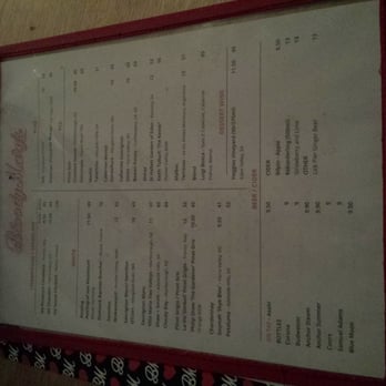 Bloody Mary's - Famous bloody mary menu - Australian Near Me - Darlinghurst, NSW Bloody Mary's - Famous bloody mary menu - Australian Near Me - Darlinghurst, NSW