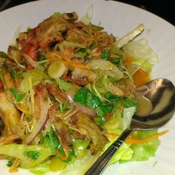 Thai Tanium Restaurant - Honey roasted duck salad. Spicy!!! - Thai Near Me - Gaithersburg, Maryland