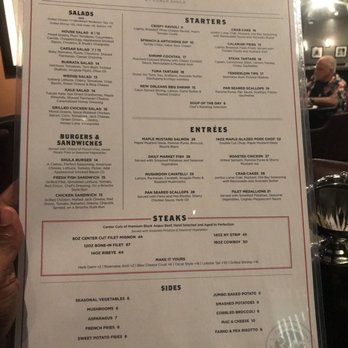 347 Grille - Menu - Steakhouses Near Me - Tallahassee, Florida