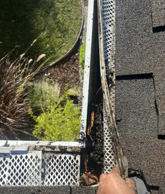 Slide of Pro Gutters cleaning and roofing 