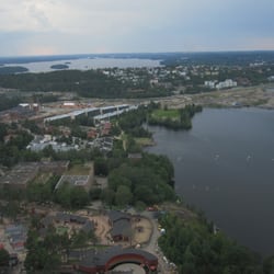 Näsinneula - The lakes Pyhäjärvi and Näsijärvi