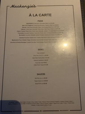 Menu photo 3 Mackenzie's Dublin 2, D Menu photo 3 Mackenzie's Dublin 2, D