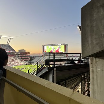 Williams-Brice Stadium - View walking up the ramp to our section - Stadiums & Arenas Near Me - Columbia, South Carolina