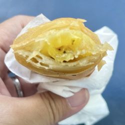Alyssandra's Lumpia Express - Inside the banana lumpia