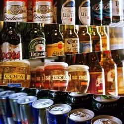 Some of our drink options.