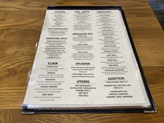 Menu photo 6 Eggcellent Cafe Philadelphia, PA
