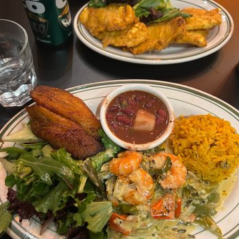 Parada 22 - Camarones a La Criolla, coco soda (super sweet) - Latin American Near Me - San Francisco, California