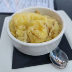 Side of the mashed potatoes