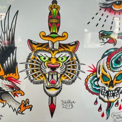 Lakewood Electric Tattoo - Examples of LET artist's work.