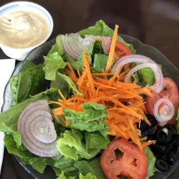 Capriccio - Side salad with no cucumber - Italian Near Me - Charlotte, North Carolina Capriccio - Side salad with no cucumber - Italian Near Me - Charlotte, North Carolina