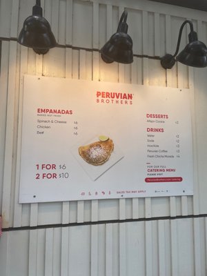 Menu photo 3 Peruvian Brothers Arlington, VA