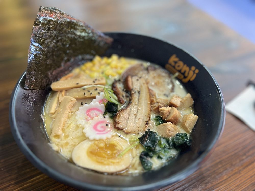 Food from Kanji Noodle Bar
