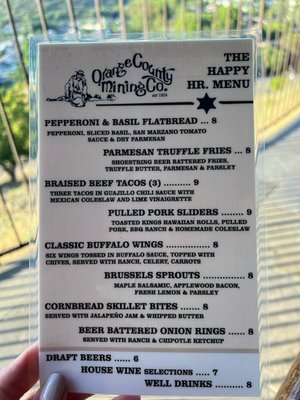 Menu photo 7 Orange County Mining Company Orange, CA Menu photo 7 Orange County Mining Company Orange, CA
