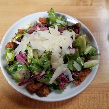 Apizza Regionale - Salad with fresh parmasan - Pizza Near Me - Syracuse, New York