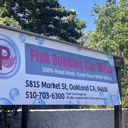 Pink Bubbles Car Wash