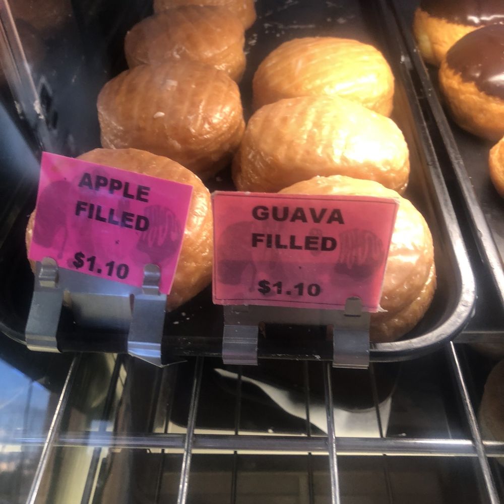 Nicola's Donut Shop - Apple filled and guava filled - Donuts Near Me - Tampa, Florida