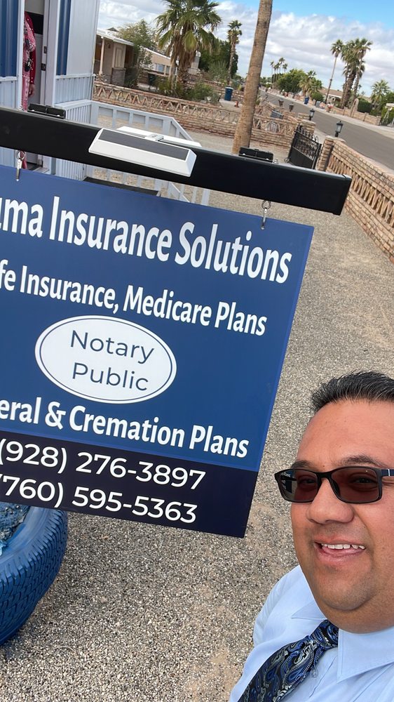 YUMA INSURANCE SOLUTIONS 12635 E 34th St, Fortuna Foothills, Arizona
