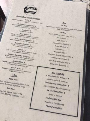 Menu photo 7 Cuban Burger Harrisonburg, VA