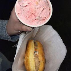 Afters Ice Cream - Saigon Coffee Milky Bun & Strawberry Cookie Crunch