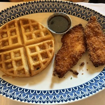 Maison Pucha Bistro - Chicken & Waffles - French Near Me - Houston, Texas