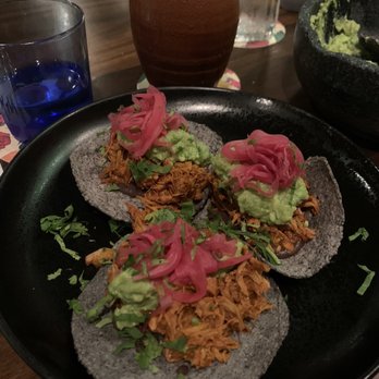 Bakan - Cochinita Pibil tostadas - Mexican Near Me - Miami, Florida Bakan - Cochinita Pibil tostadas - Mexican Near Me - Miami, Florida