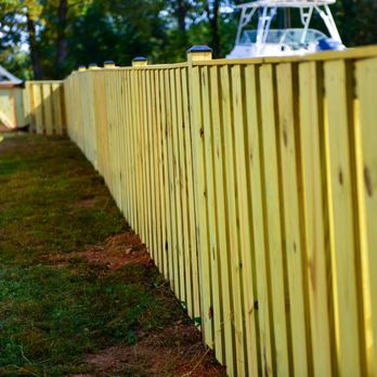 MC Fence And Deck - Board on board black cap. - Fences & Gates Near Me - Ashburn, Virginia