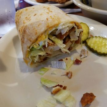 Saline Inn - Club wrap w/chicken tenders. My go to menu item. - Restaurants Near Me - Saline, Michigan