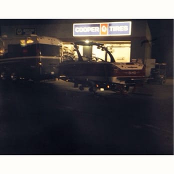 Miller's Texaco - Our boat trailer getting new tires after hours. Thanks Rodney!!! - Tires Near Me - Fillmore, Utah Miller's Texaco - Our boat trailer getting new tires after hours. Thanks Rodney!!! - Tires Near Me - Fillmore, Utah