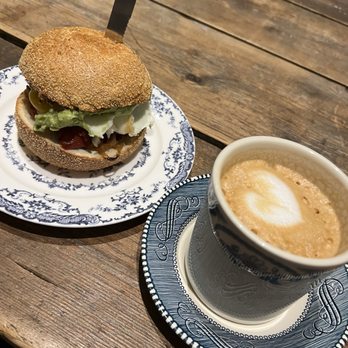 maman - maman's breakfast sandwich, cappuccino - French Near Me - New York, New York maman - maman's breakfast sandwich, cappuccino - French Near Me - New York, New York