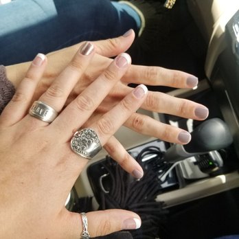 Royal Nails III - Two manicures. One with French tips. - Nail Salons Near Me - Orem, Utah