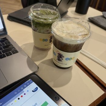 Smoking Tiger Coffee Lab - Boricano and Strawberry Matcha Latte - Cafes Near Me - Monterey Park, California Smoking Tiger Coffee Lab - Boricano and Strawberry Matcha Latte - Cafes Near Me - Monterey Park, California