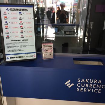 SAKURA CURRENCY SERVICE SHINJUKU EXCHANGE - Updated November 2025
