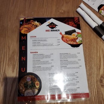 Wei Ramen - Menu - Ramen Near Me - Indianapolis, Indiana Wei Ramen - Menu - Ramen Near Me - Indianapolis, Indiana