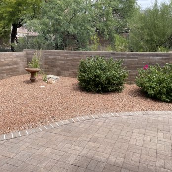 E.C. Landscape & Excavation - Stones covered the yard - Landscaping Near Me E.C. Landscape & Excavation - Stones covered the yard - Landscaping Near Me