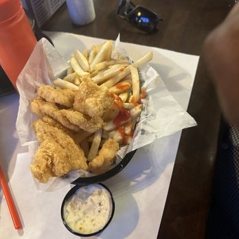 Seafood and Crawfish - Fried catfish and fries. - Seafood Near Me - Riverside, California Seafood and Crawfish - Fried catfish and fries. - Seafood Near Me - Riverside, California
