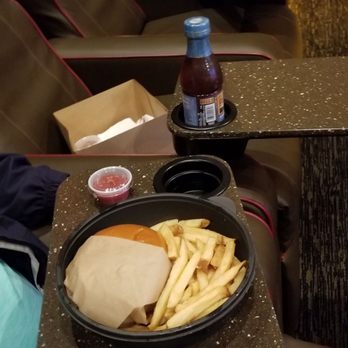 AMC DINE-IN Shops At Riverside 9 - Very expensive $$$$ burger! - Cinema Near Me - Hackensack, New Jersey AMC DINE-IN Shops At Riverside 9 - Very expensive $$$$ burger! - Cinema Near Me - Hackensack, New Jersey