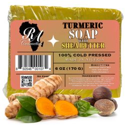RA Cosmetics - Turmeric Soap With Shea Butter