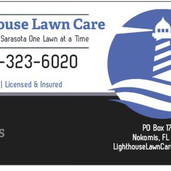 Lighthouse Lawn Care - business card for lighthouse lawn care - Lawn Services Near Me Lighthouse Lawn Care - business card for lighthouse lawn care - Lawn Services Near Me