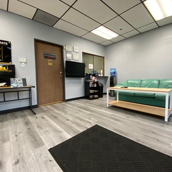 Xact Window Tinting - Clean Waiting Room. Masks, hand sanitizer, and coffee are all provided. - Auto Customization Near Me - Ontario, California