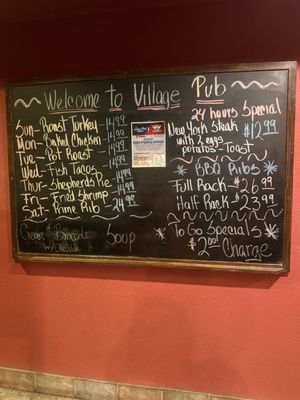 Menu photo 1 Village Pub & Poker Henderson, NV Menu photo 1 Village Pub & Poker Henderson, NV