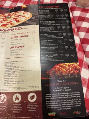 Menu photo 1 Grimaldi's Pizzeria Mt Pleasant, SC