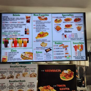 El Torazo - Menu As of December 30th, 2022 - Breakfast & Brunch Near Me - Bellflower, California