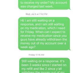 Quick to withdraw the payment but not to respond