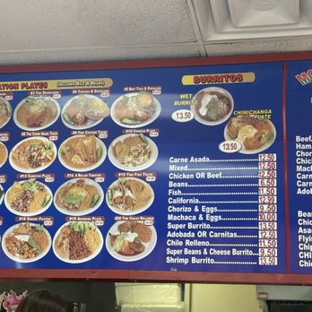 Molcasalsitas - Menu - Mexican Near Me - Fullerton, California